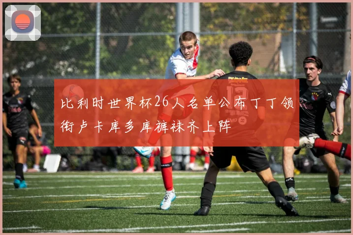 比利时世界杯26人名单公布丁丁领衔卢卡库多库裤袜齐上阵